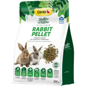 Храна за зайци GIMBI MOTHER NATURE RABBIT PELLET 500гр. пелети